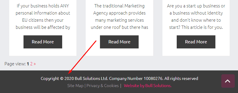 bullsolutions.co .uk copyright