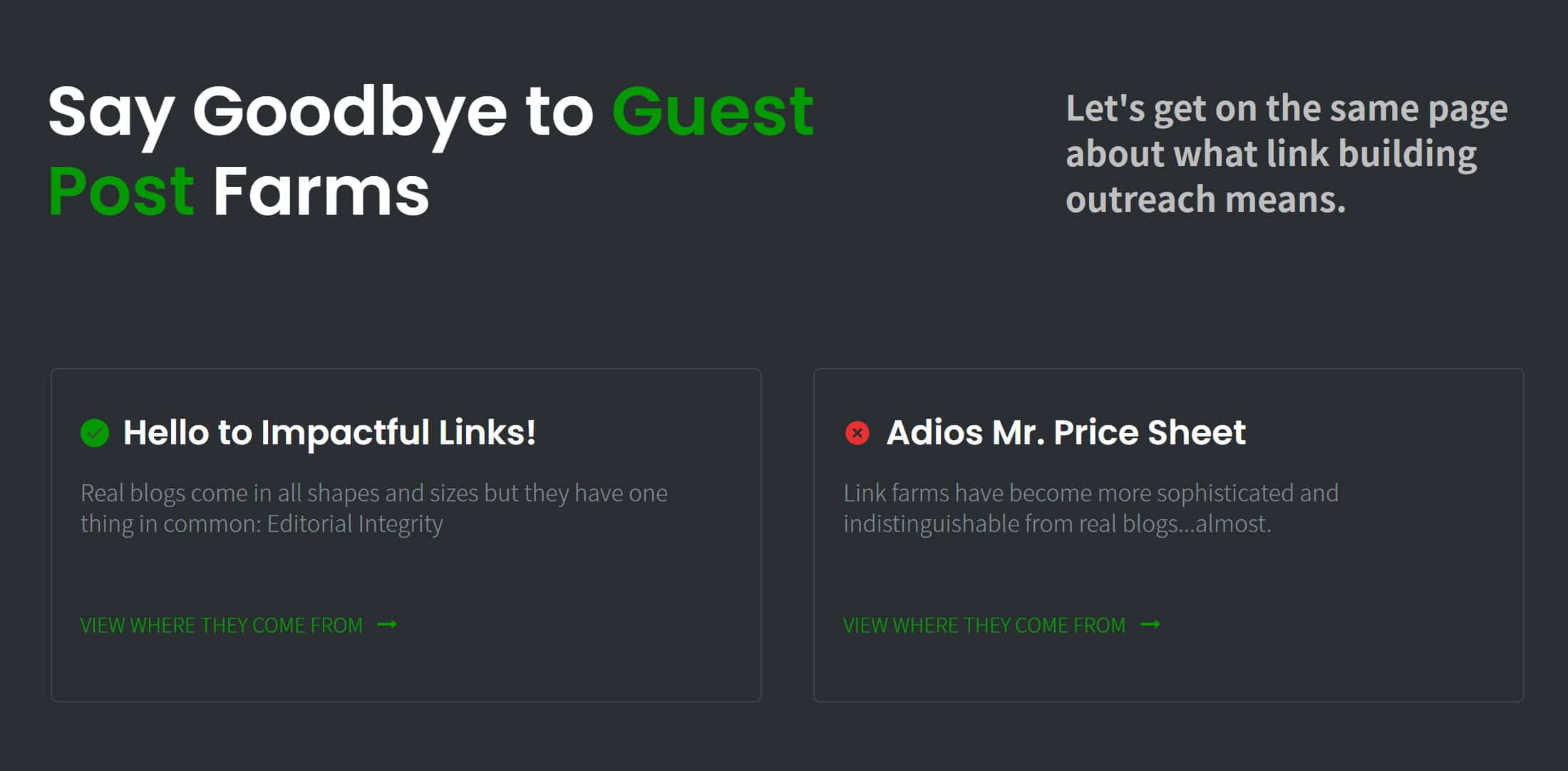 say goodbye to guest post farms